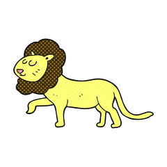 cartoon lion