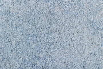 Terry fabric texture. Blue terry background.