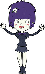 cartoon vampire girl