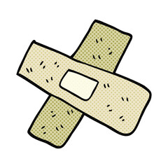 cartoon sticking plaster