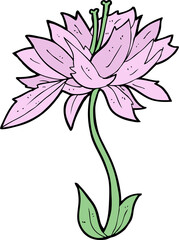 cartoon flower