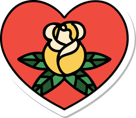 tattoo rose sticker