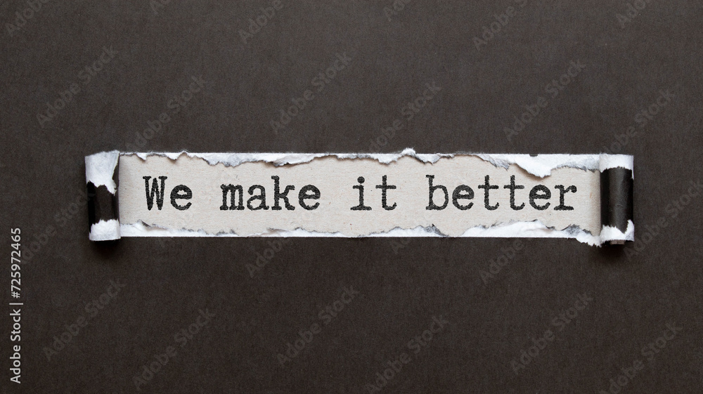 Poster practice makes better text written on a notebook with pencils