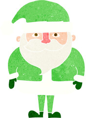 cartoon happy santa claus