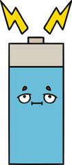 cute cartoon battery