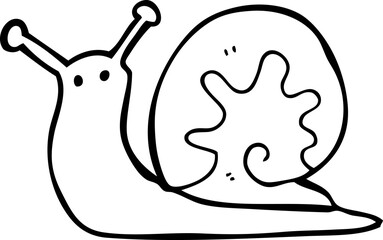 cartoon snail