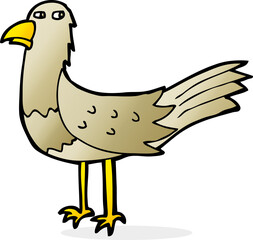 cartoon bird