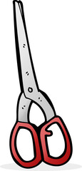 cartoon scissors
