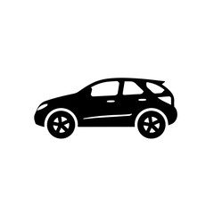 Fototapeta na wymiar Automobile Logo Monochrome Design Style