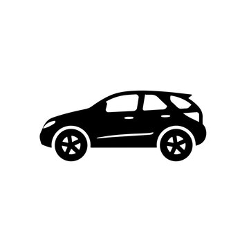Automobile Logo Monochrome Design Style