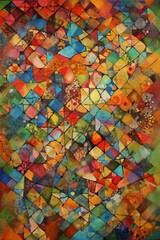 Cobblestone Abstract Art. Popular 2:3 aspect ratio suitable for printing poster and canvas wall art.