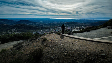 The Horizon of Double Peak Park - California, San Marcos