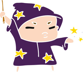 cartoon  cute kawaii wizard child
