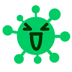 laughing mean virus