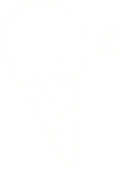 Ice Cream Chalk Drawing