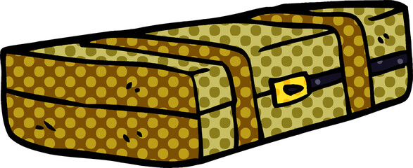 cartoon doodle suit case