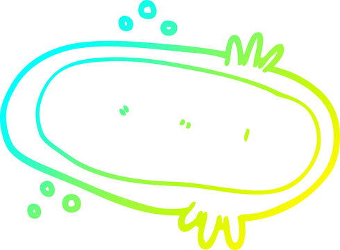 recommend clip art: cold gradient line drawing cartoon amoeba