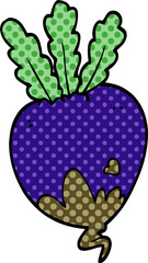 cartoon doodle beet root