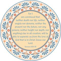 Bible verse Romans 8:38-39 