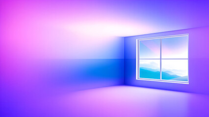 a close up of a window with a sky view in a room