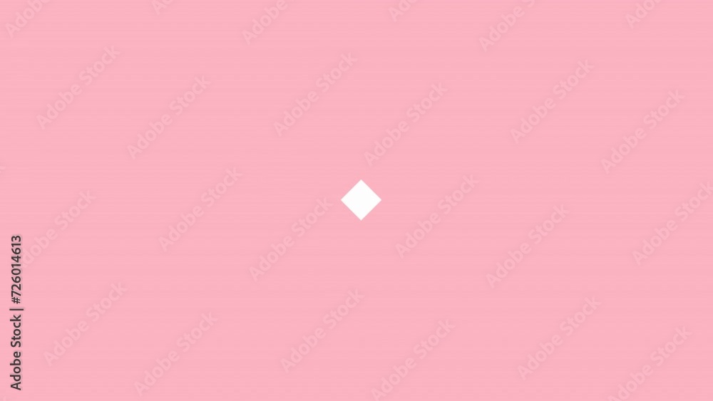 Poster colorful rectangle and square motion graphic retro geometric background animation design template