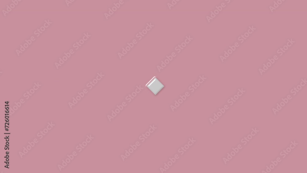 Poster colorful rectangle and square motion graphic retro geometric background animation design template