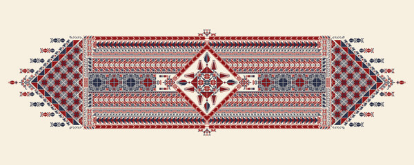 Tatreez, decorative Palestinian embroidery symbol