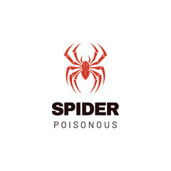 spider logo vector