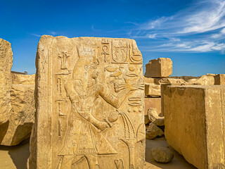 Karnak Temple is dedicated to the temple complex of Ancient Egypt. Thebes, Karnak, Luxor, Egypt