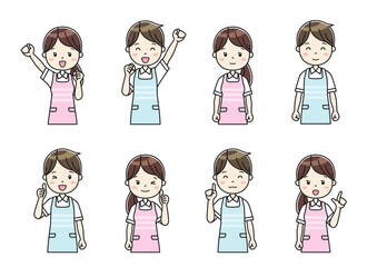 職業別人物イラスト30　Clip art of person by occupation