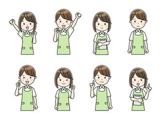 職業別人物イラスト32　Clip art of person by occupation
