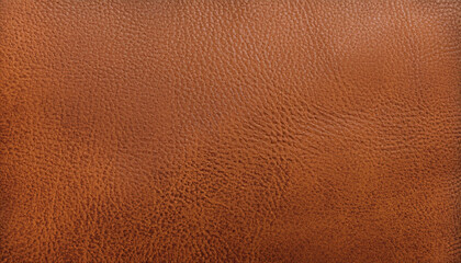Genuine leather texture background. Dark brown, orange textures for decoration blank. top view;...