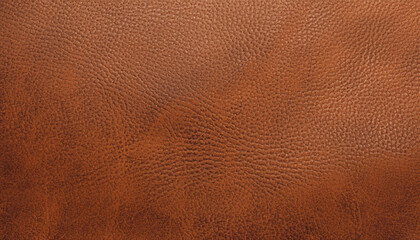 Genuine leather texture background. Dark brown, orange textures for decoration blank. top view;...