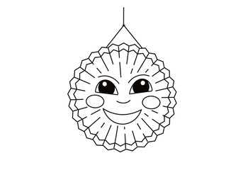 Lantern for saint martin day or laternenumzug,traditional in europe and germany