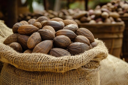 Nuts from the shea tree