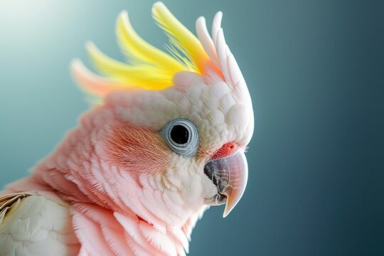 Cockatiel pet funny bird cute animal in a close up portrait wallpaper