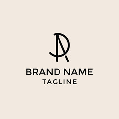 An eye-catching and stylish letter ADR initial logo design that showcases simplicity at its finest. With its minimalistic elements, it creates an attractive and memorable brand identity.