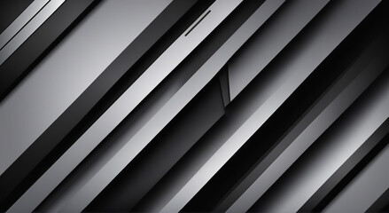 Obraz premium black and white striped background abstract background modern futuristic graphic. texture design, bright poster, banner