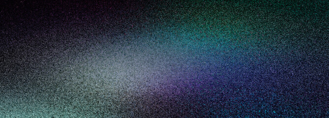 An abstract iridescent grainy grunge texture background image.