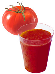 野菜ジュース（トマト）トマト付き