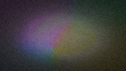An abstract iridescent grainy grunge texture background image.