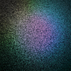 An abstract iridescent grainy grunge texture background image.