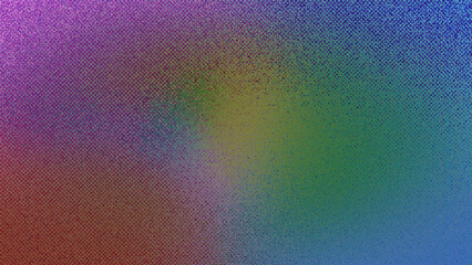 An abstract iridescent grainy grunge texture background image.