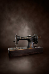 재봉틀, 옷수선, 예 것, 오래된
