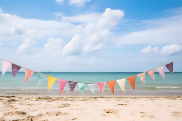 Colorful Beach Bunting 