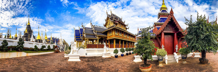 Wat Ban Den in Mae Taeng District, Chiang Mai, Thailand