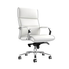 Desk Chair, 3d render on transparency background PNG