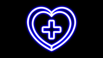 Abstract health science consist of health plus circle digital. Vector isolated icons. Medicine health hospital collection of signs symbol. 