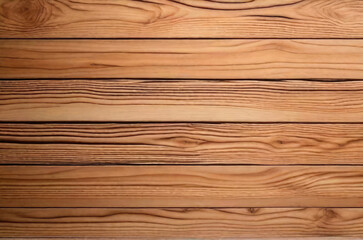 Light brown wood texture. Flat lay background. Table or floor surface. Copy space.