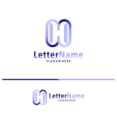 Modern letter H logo design vector. Creative H logo concepts template